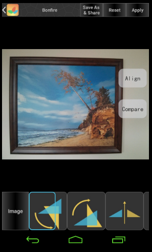แอ็พแต่งรูป Bonfire Photo Editor Pro